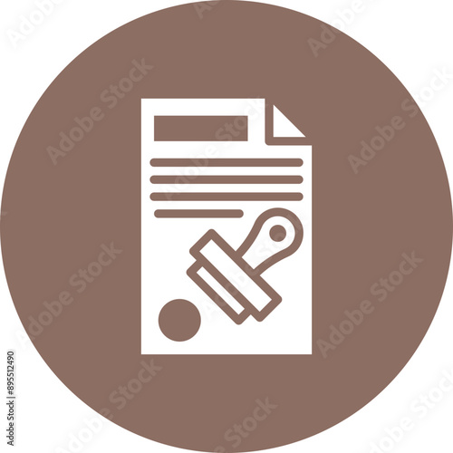 Permissions icon vector image. Can be used for Business Onboarding.