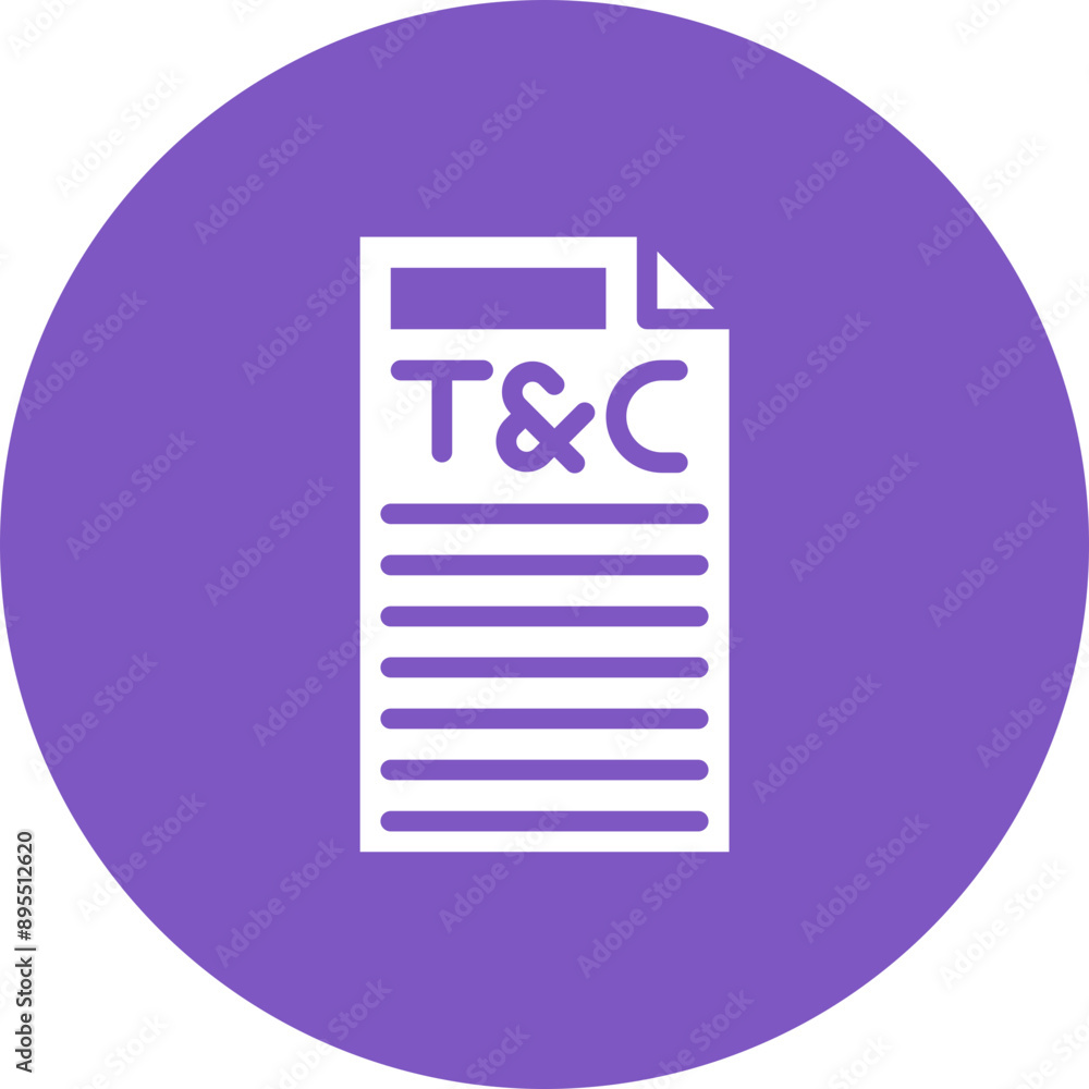 Terms and Conditions icon vector image. Can be used for Business Onboarding. Terms and Conditions icon vector image. Can be used for Business Onboarding.