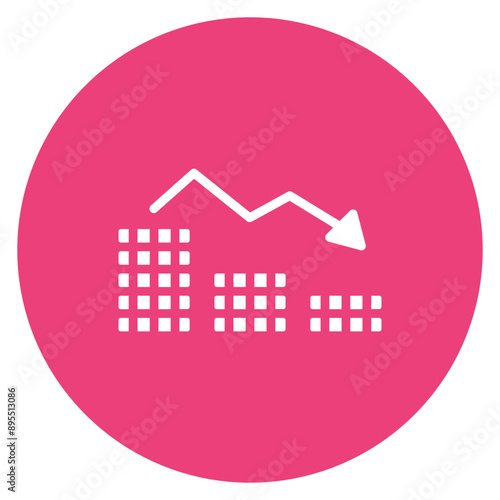 Crisis icon vector image. Can be used for Business Disruption.