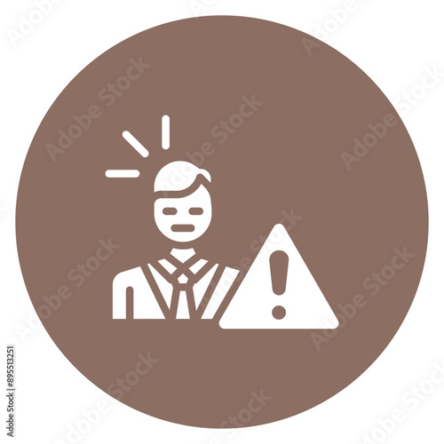 Inconvenience icon vector image. Can be used for Business Disruption.