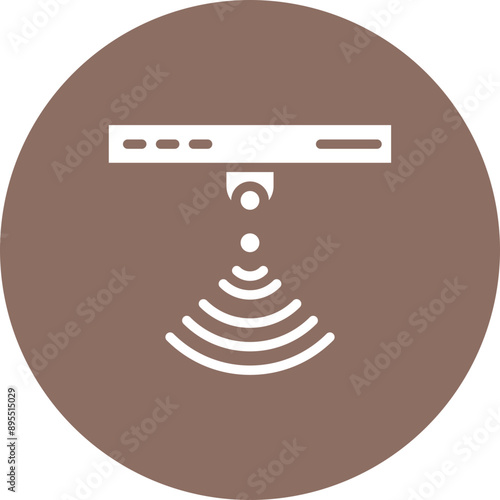 Sensor Technology icon vector image. Can be used for Digital Disruption.