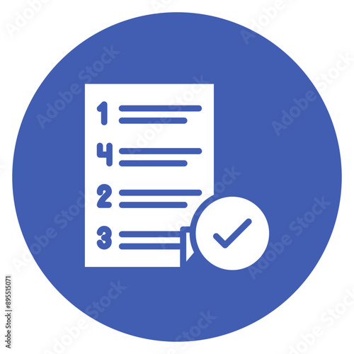 Acceptance Testing icon vector image. Can be used for Software Testing. photo