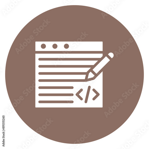 Test Case icon vector image. Can be used for Software Testing.