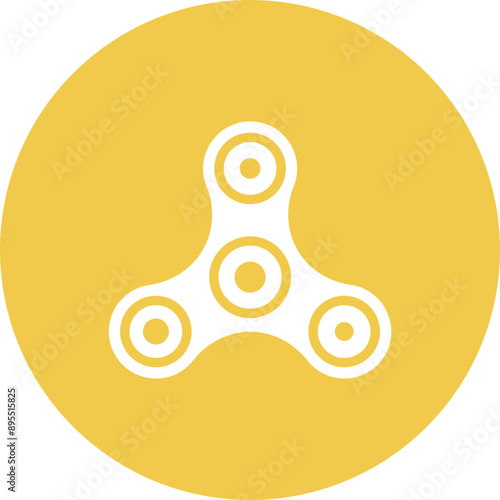 Fidgeting icon vector image. Can be used for ADHD.