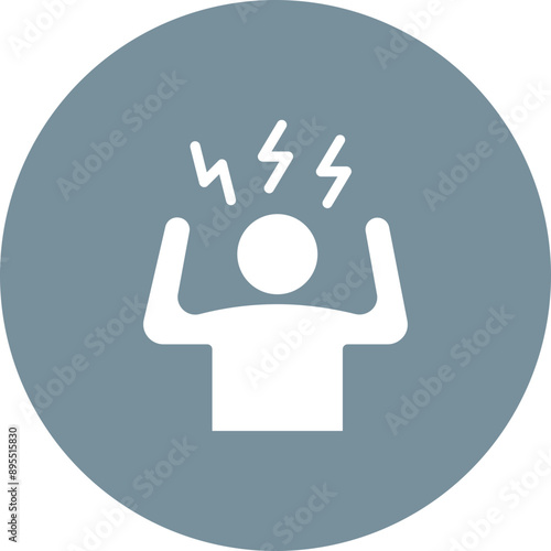 Hyperactivity icon vector image. Can be used for ADHD.