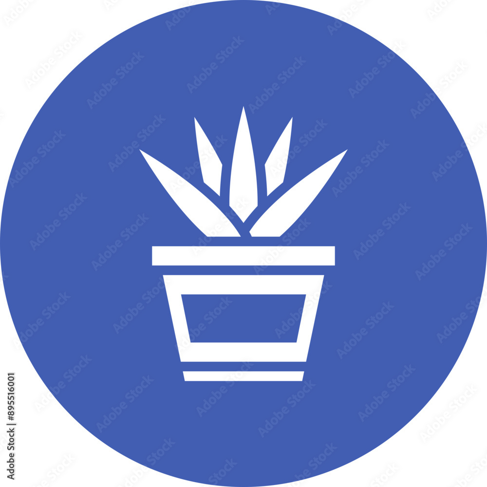 Aloe Vera icon vector image. Can be used for Skin Burns. Aloe Vera icon vector image. Can be used for Skin Burns.