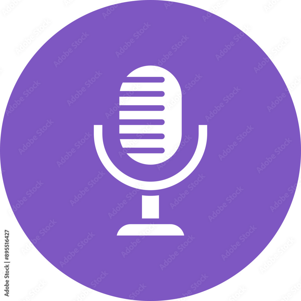 Microphone icon vector image. Can be used for Press Freedom Day. Microphone icon vector image. Can be used for Press Freedom Day.