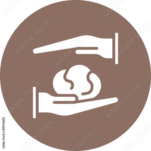 Clay icon vector image. Can be used for Raw Metrial.