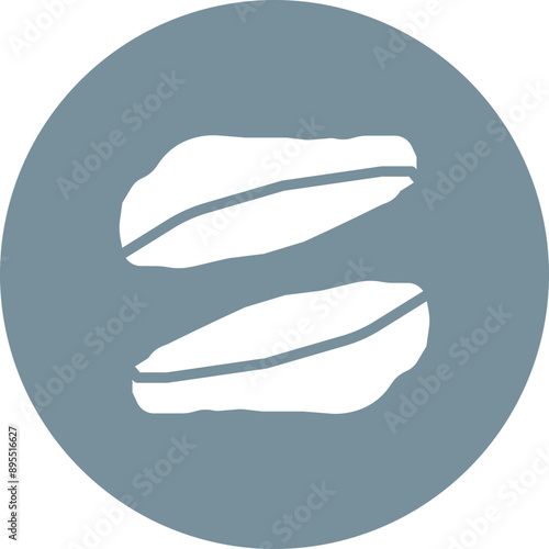 Chromium icon vector image. Can be used for Raw Metrial.
