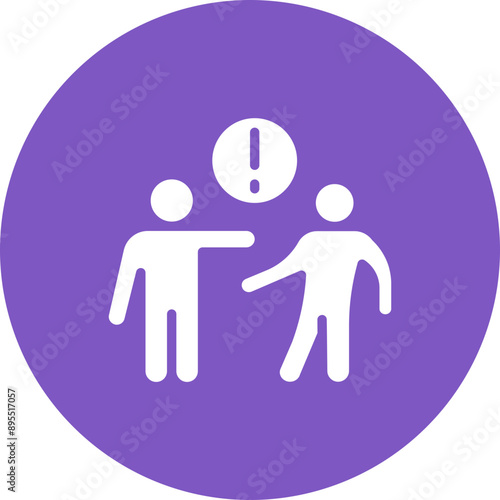 Humiliation icon vector image. Can be used for Bullying in Society.