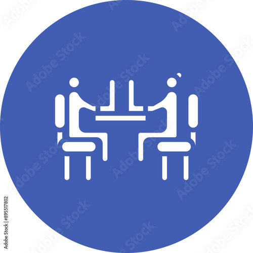 Co workers icon vector image. Can be used for Social Relationship.