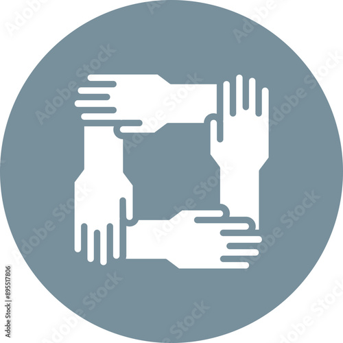 Collaborators icon vector image. Can be used for Social Relationship.