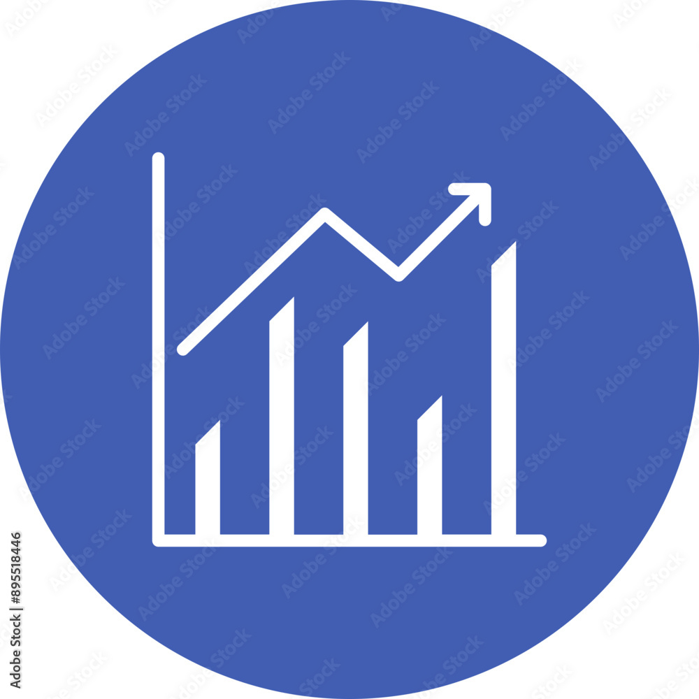 Graph icon vector image. Can be used for Market Research. Graph icon vector image. Can be used for Market Research.