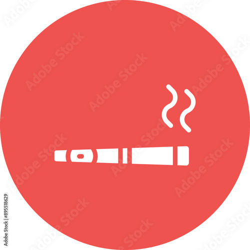 Cigar icon vector image. Can be used for Smoking.