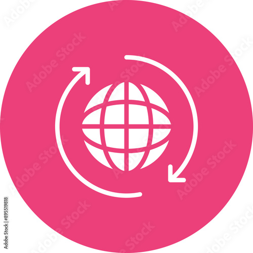 Exchange icon vector image. Can be used for Data Science.