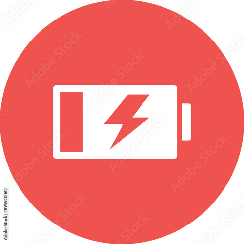 Drained Battery icon vector image. Can be used for Burnout.