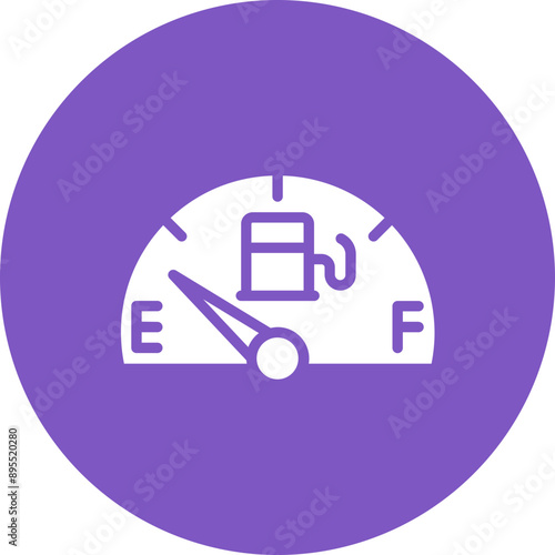 Running on Empty icon vector image. Can be used for Burnout.