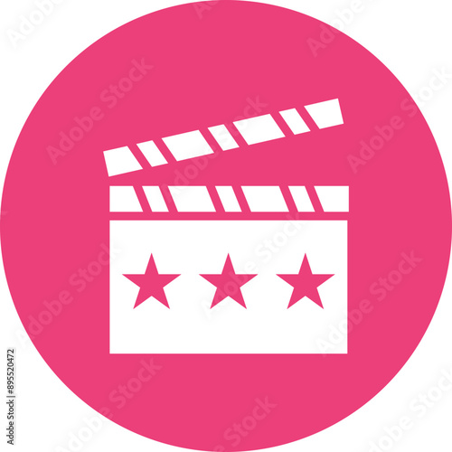 Movie Critic icon vector image. Can be used for Urban Tribes.
