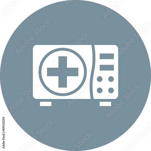 Sterilization icon vector image. Can be used for Plastic and Cosmetic Surgery.