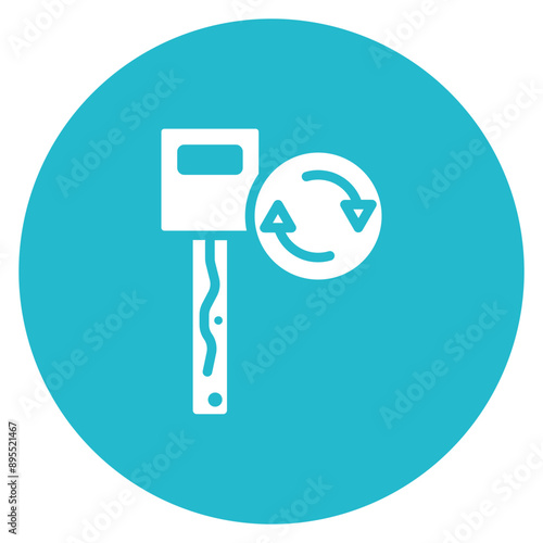 Duplicate key icon vector image. Can be used for Locksmith.