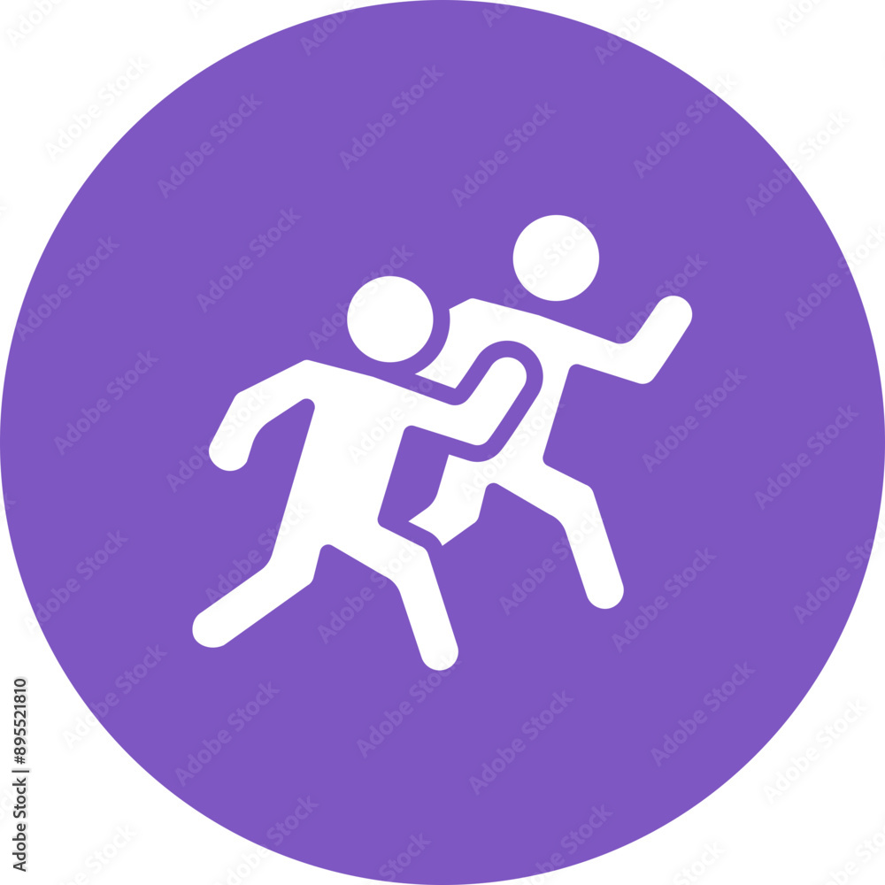 Running Group icon vector image. Can be used for Marathon. Running Group icon vector image. Can be used for Marathon.