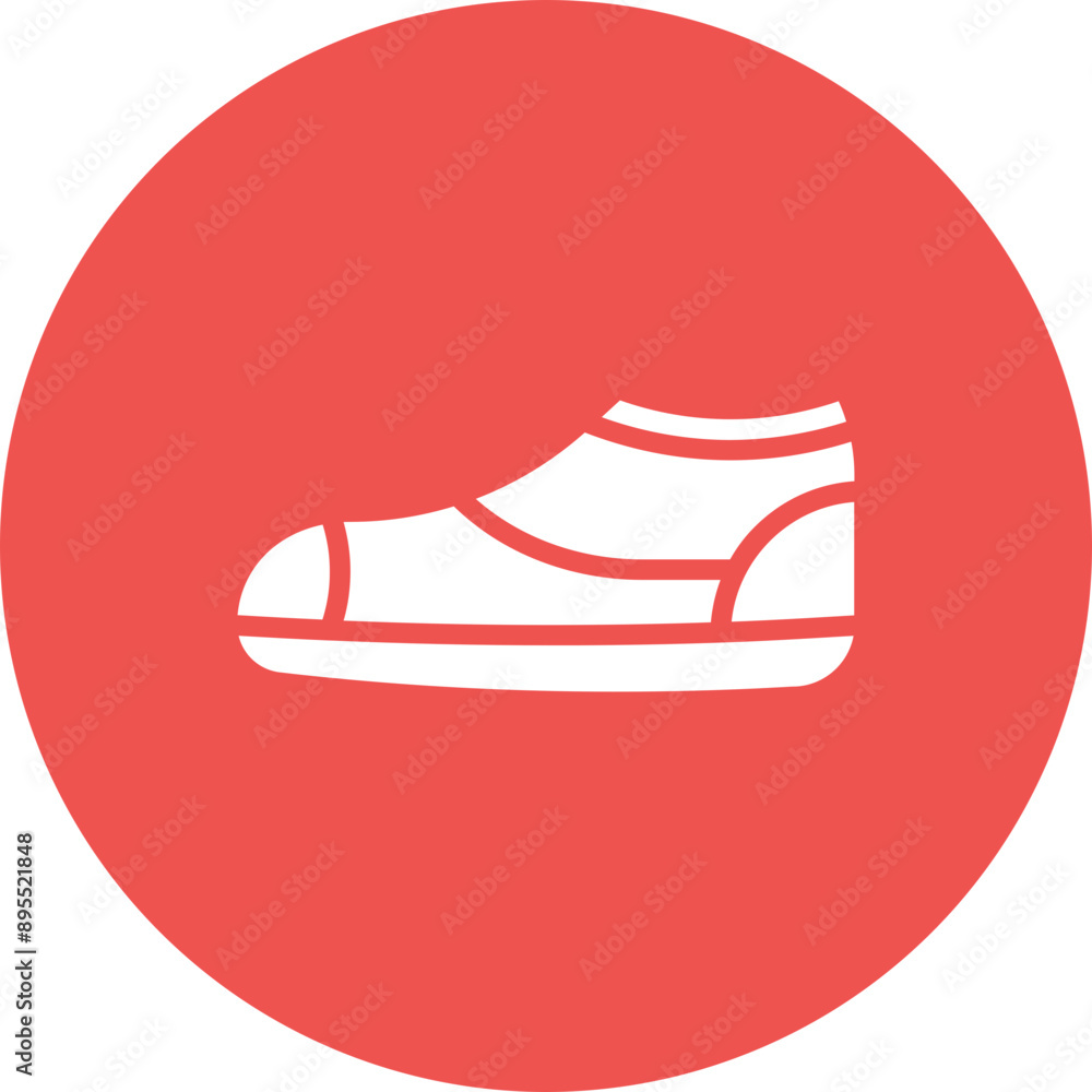 Running Shoes icon vector image. Can be used for Marathon.