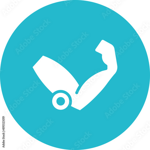 Golfers Elbow icon vector image. Can be used for Body Ache.