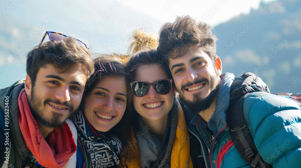 Happy_friends_enjoying_time_together_while_studyin Happy_friends_enjoying_time_together_while_studyin