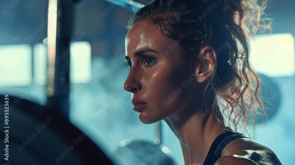 _Intense_workout_session_in_a_studio_Sportswoman _Intense_workout_session_in_a_studio_Sportswoman