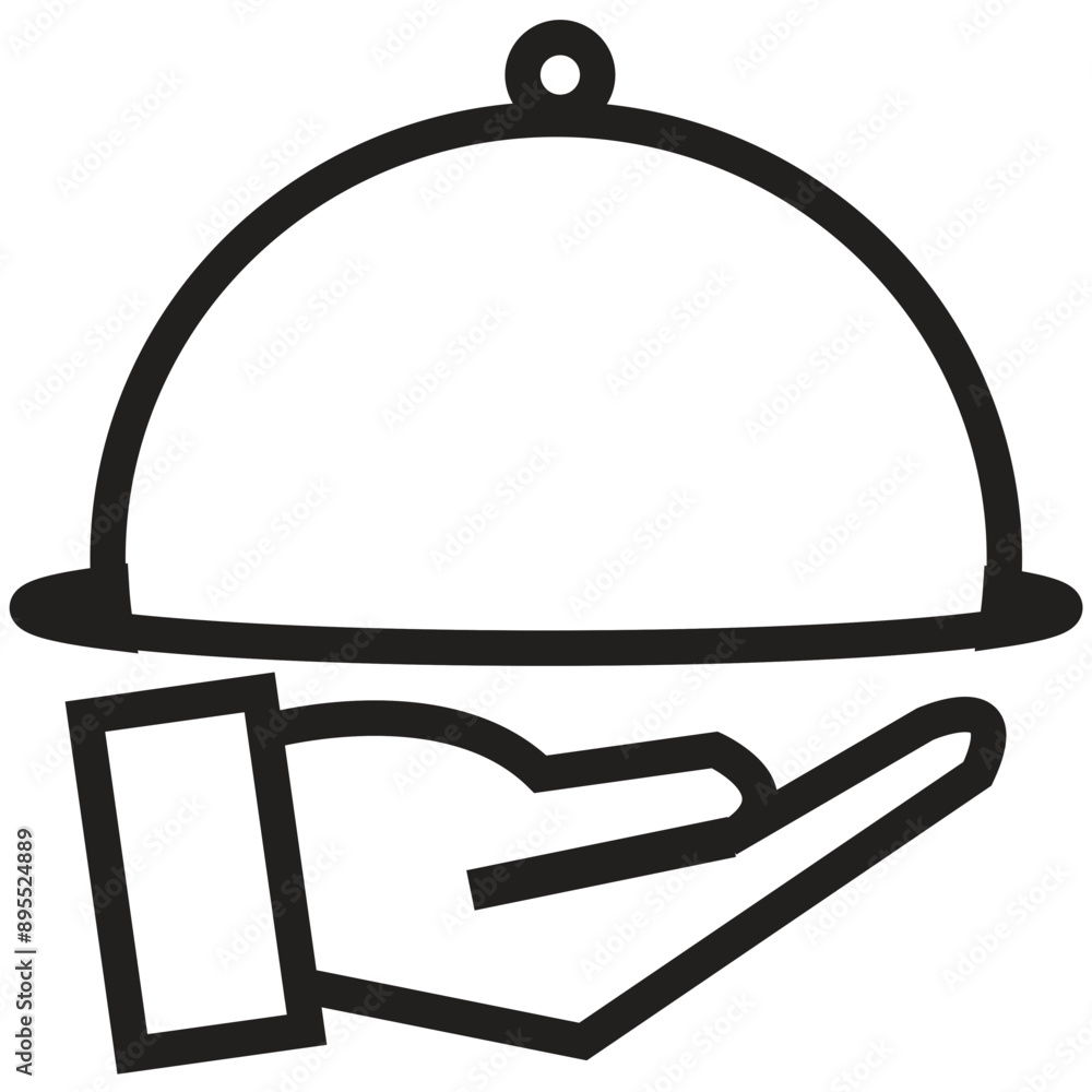 waiter serving dishes waiter serving dishes
