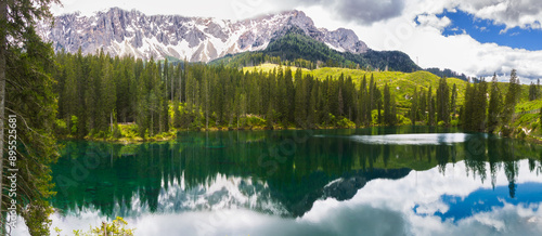 The lake of Carezza