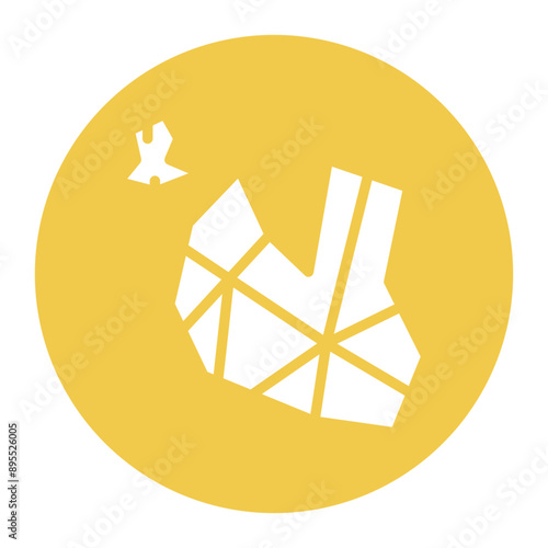 Ore icon vector image. Can be used for Mining And Crafting.