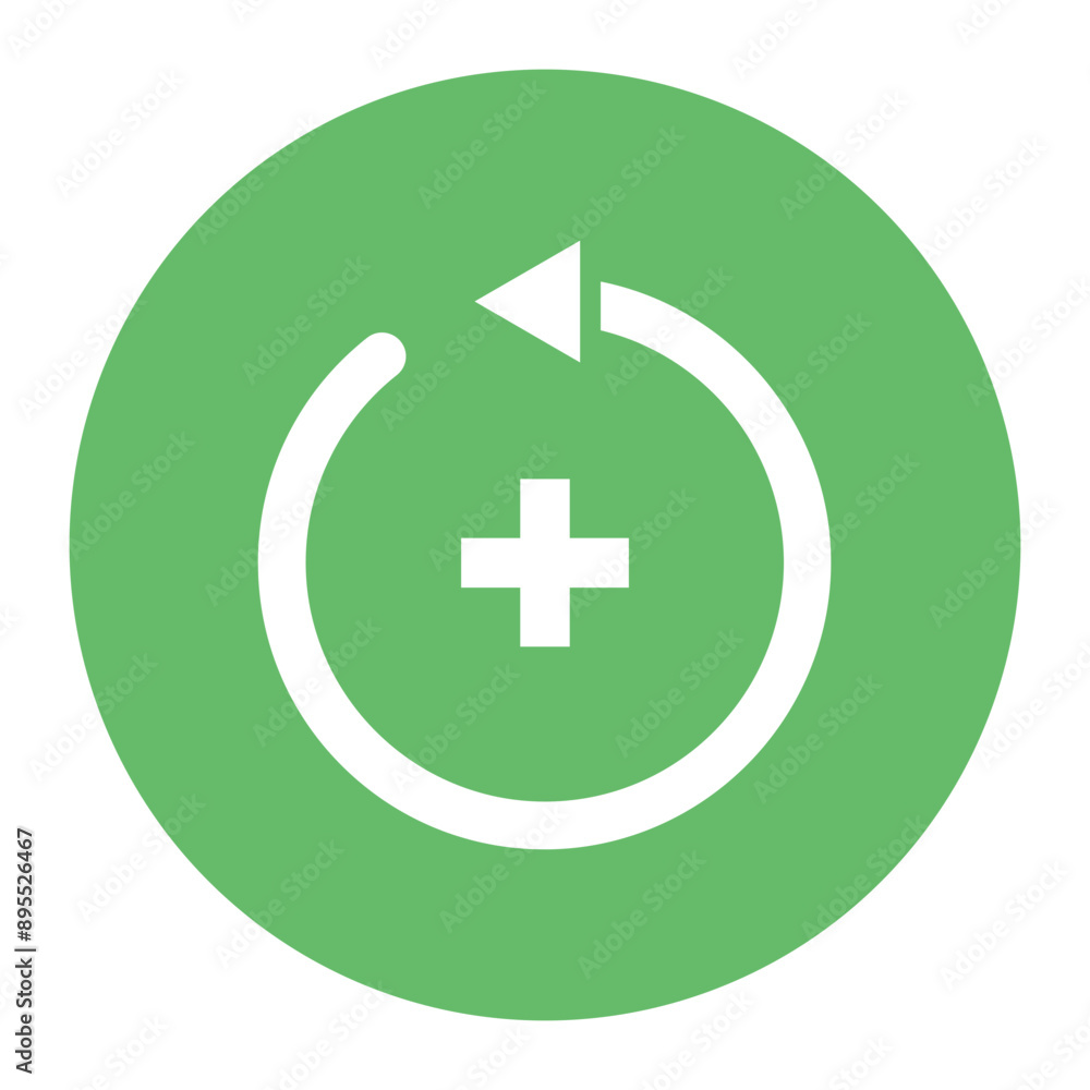 Obraz premium Surgery Recovery icon vector image. Can be used for Psychiatric Hospitals.