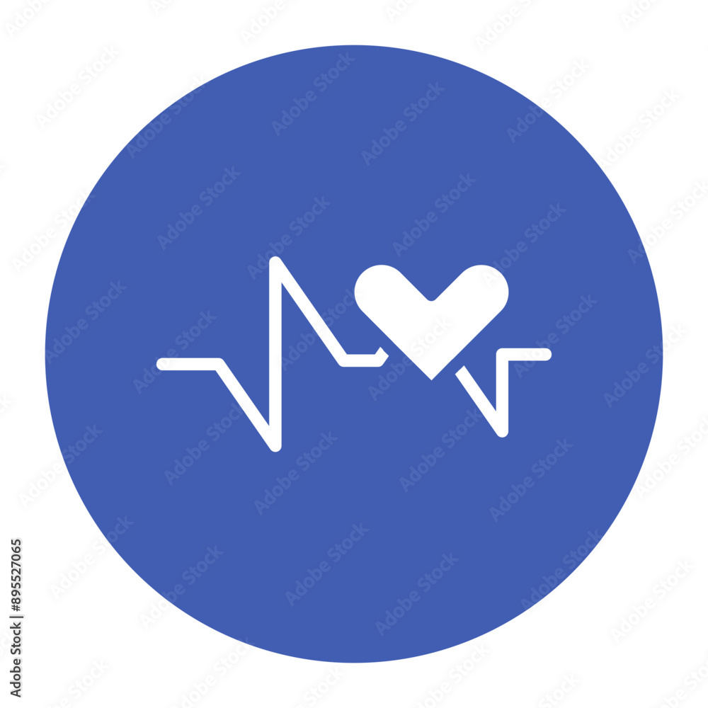 Heartbeat icon vector image. Can be used for Dating App. Heartbeat icon vector image. Can be used for Dating App.