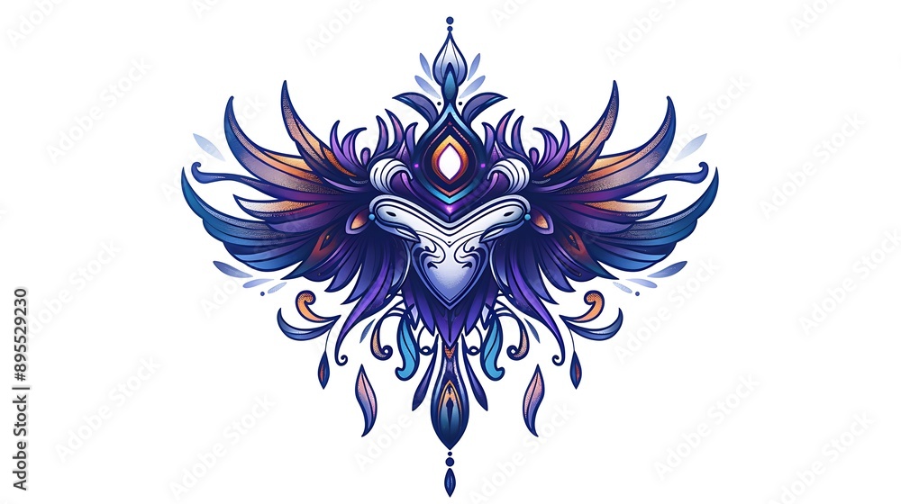 Obraz premium Ornamental Design with Wings