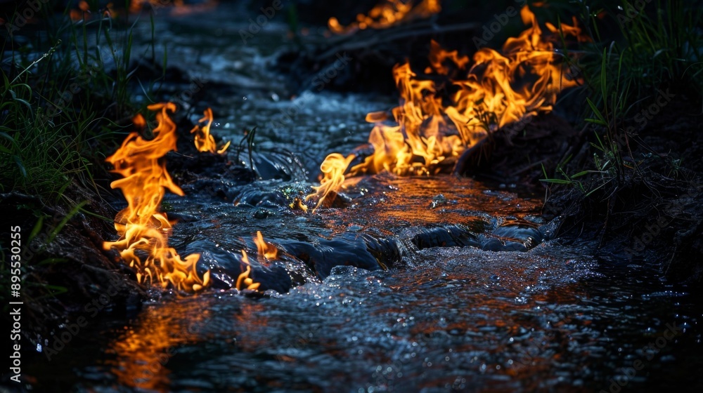 Fire and Water. Fire and Water.