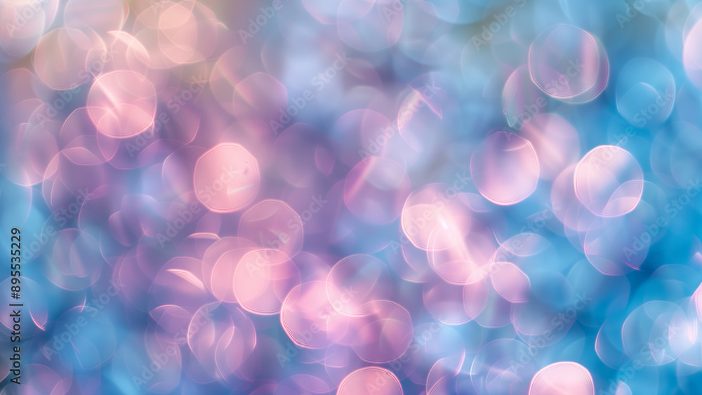 Pastel Dreams: Bokeh Background in Soft Blur Pastel Dreams: Bokeh Background in Soft Blur