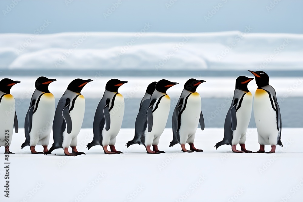 Obraz premium Birds: From Doves to Penguins, Diverse Avian Species