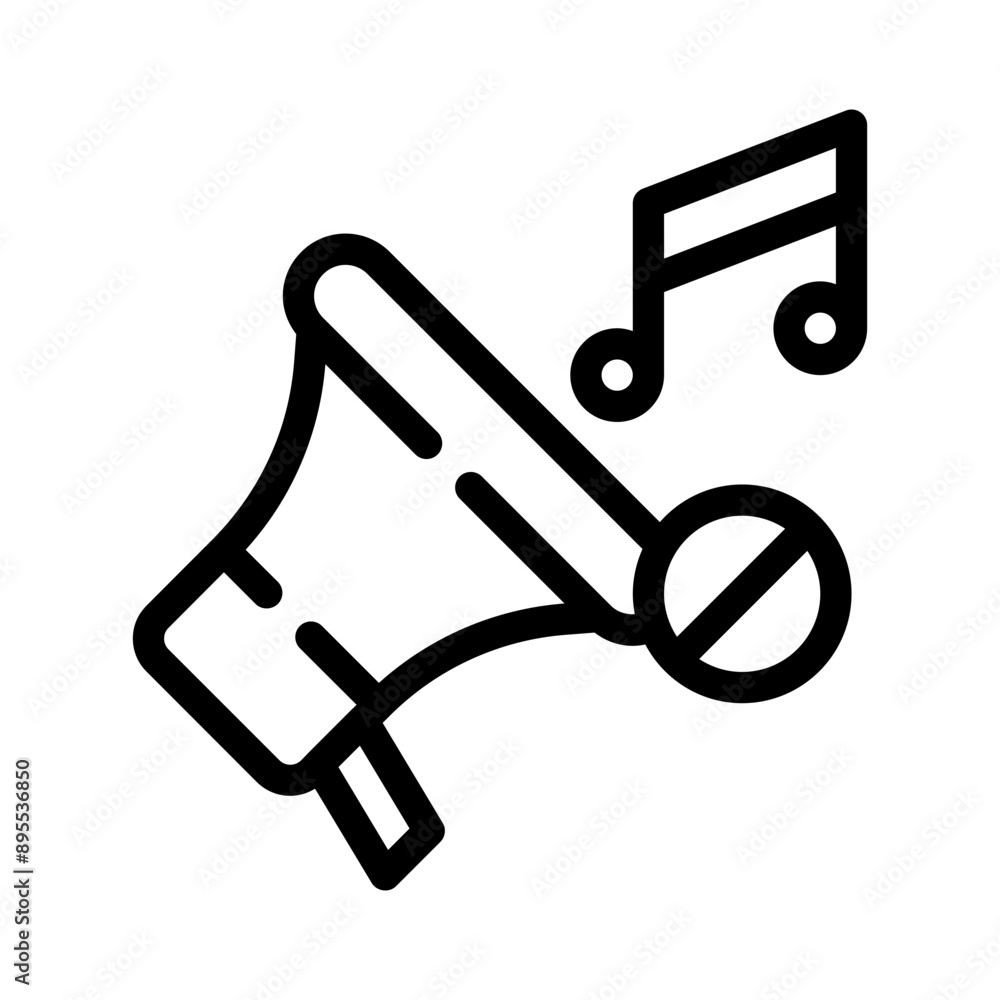 protest line icon protest line icon