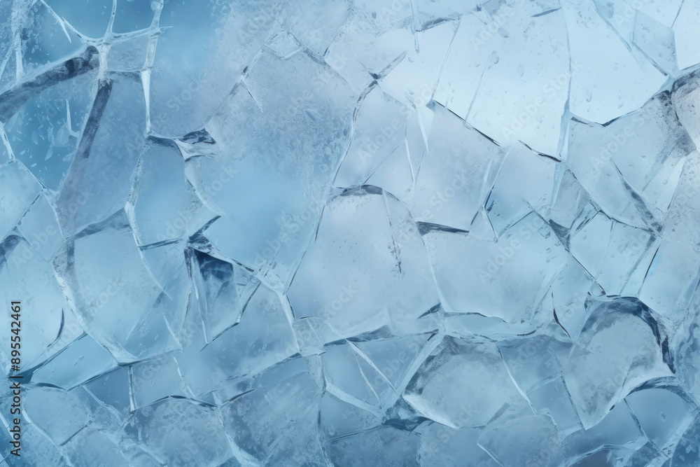 Processed collage of thick layer of cracked ice texture. Background for banner, backdrop or texture Processed collage of thick layer of cracked ice texture. Background for banner, backdrop or texture