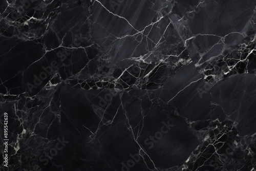 Processed collage of luxury pattern of black marble texture. Background for banner, backdrop