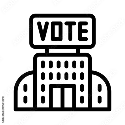 polling line icon