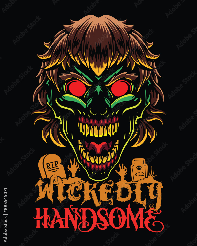Fototapeta premium Wickedly Handsome