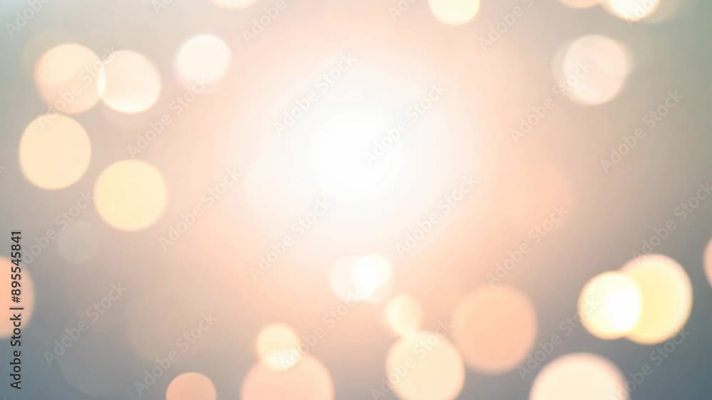 Bright and Dynamic Blurry Bokeh Animation - Moving Light Background Visualization Bright and Dynamic Blurry Bokeh Animation - Moving Light Background Visualization