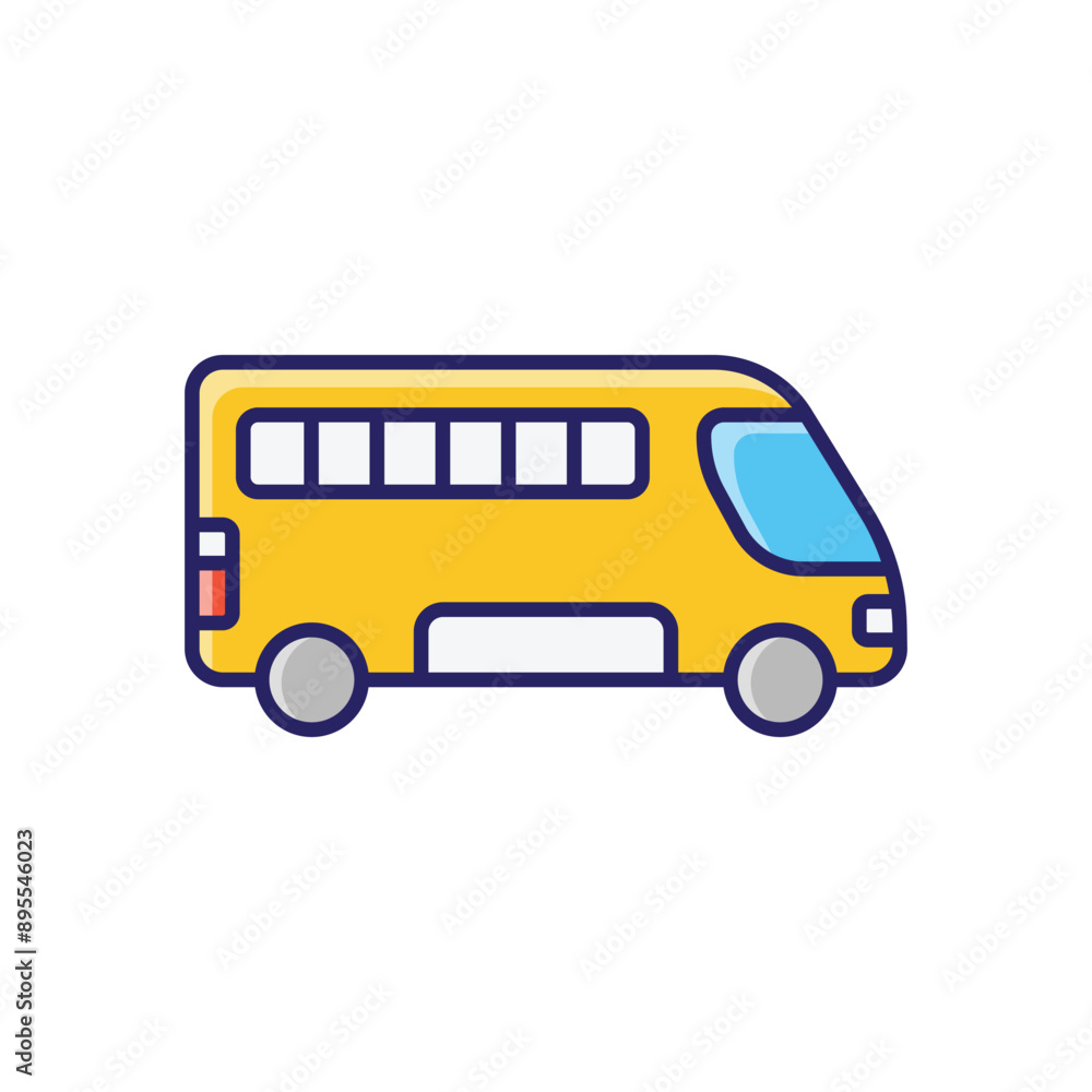 Bus vector icon Bus vector icon