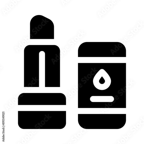 lip glyph icon