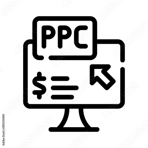 PPC line icon