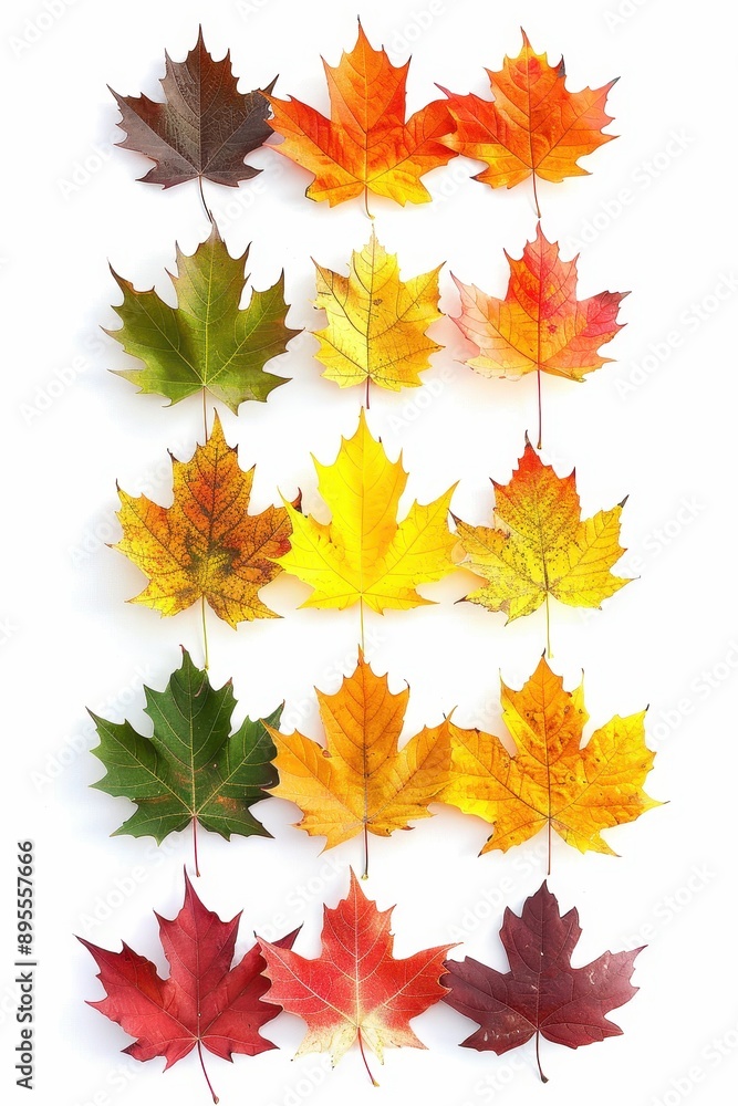 Pile of autumn colored leaves isolated on white background.A heap of different maple dry leaf,colorful autumn maple leaf in the fall season,autumn leaves are falling flying,Selective focus. Pile of autumn colored leaves isolated on white background.A heap of different maple dry leaf,colorful autumn maple leaf in the fall season,autumn leaves are falling flying,Selective focus.