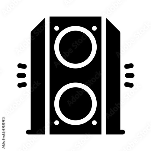 speaker glyph icon