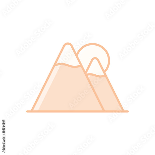 Mountain vector icon